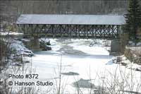 Lancaster, NH - Mechanic Street Bridge - Winter 2006